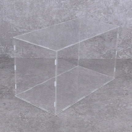 Assembled Clear Acrylic Display Case Box Dust Cover Stand Storage for Figurine Blind Box Doll Trendy Toys L30-60 W30-60 H10-65cm