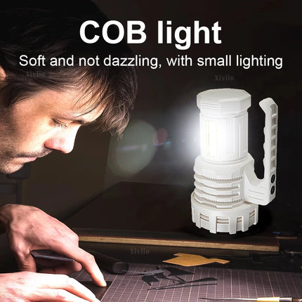 2026 NEW 99000000LM Most Powerful Flashlights ltra Bright Rechargeable LED Torch Outdoor Emergency Camping Hiking Lantern