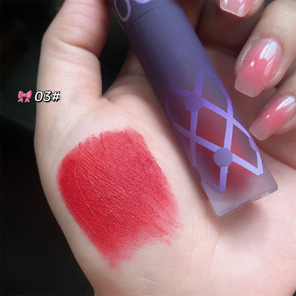 Pigeon Blood Red Matte Lipstick Waterproof and Lasting Blue Gothic Lip Gloss Sexy Punk Black Lip Tint Dark Lip Cream Makeup