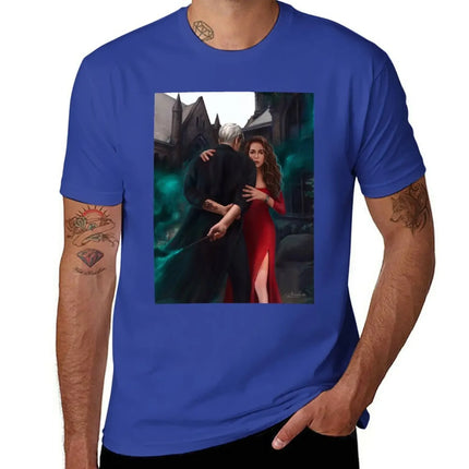 New manacled dramione T-Shirt cute tops plus size tops sports fans anime figures heavy weight t shirts for men