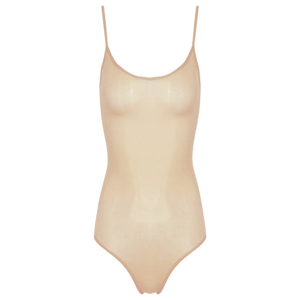 Womens Sexy Bodycon Bodysuit Exotic Teddies Adjustable Strap See Through Lingerie Tights Stretchy High Cut One Piece Swimsuit
