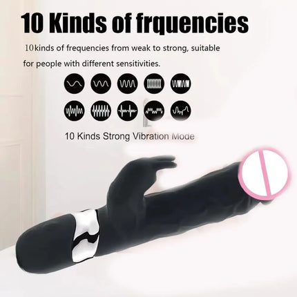 Large Dildo G Spot Vibrator Rabbit Clitoral Clit Stimulation Realistic Penis Sex Shop Sex Toy Adult Product Vibrador for Women