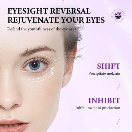 Instant Eye Bag Removal Cream Retinol Anti-Wrinkle Firming Skin Fade Fine Lines Anti Dark Circle Puffiness Brighten Eye skinCare