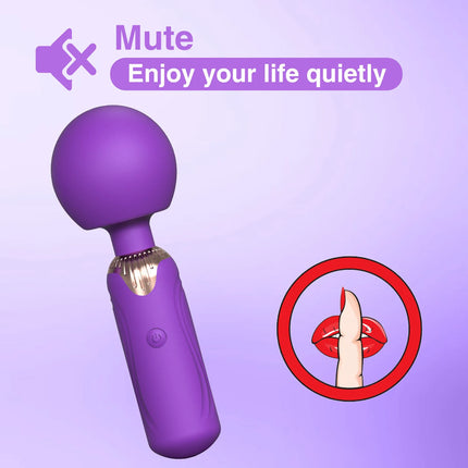 FF new women's masturbator strong head AV vibrator female multi frequency vibrator small massage stick adult female utensil
