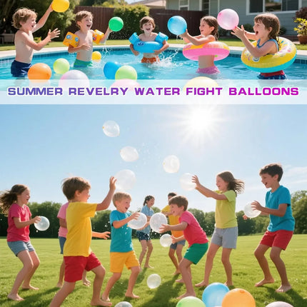 666pcs reusable colorful self sealing water bombs soft water polo for kids adults outdoor toys for garden pool beach244