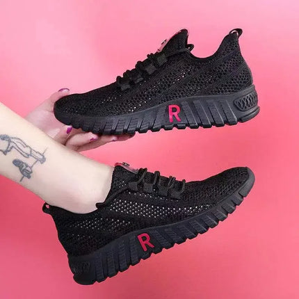 Basket Femme 2025 Women's Vulcanize Shoes for Outdoor Walking Shoes Breathable Cozy Women Zapatillas High Quality Sneakers