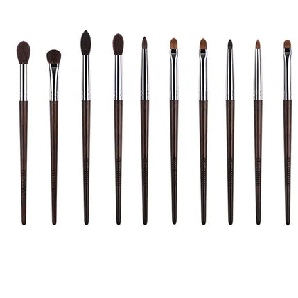1pc High end Animal Hair Detail Eyeshadow Makeup brushes Highlight Make up brushes Eye Shadow Conceal Ebony Handle pencil beauty