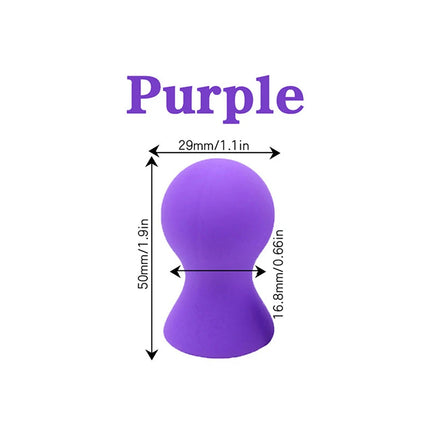 2Pcs Nipple Sucker Set G Spot Nipple Pump with Suction Cup Breast Massager Clitoris Stimulator Soft Sex Toys for Couples
