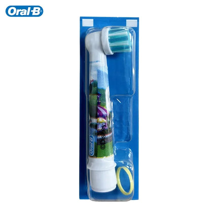 Oral B EB10 Kids Electric Toothbrush Replacement Heads Tiny Round Head Soft Bristle Teeth Cleaning Brush Refill Spiderman Frozen