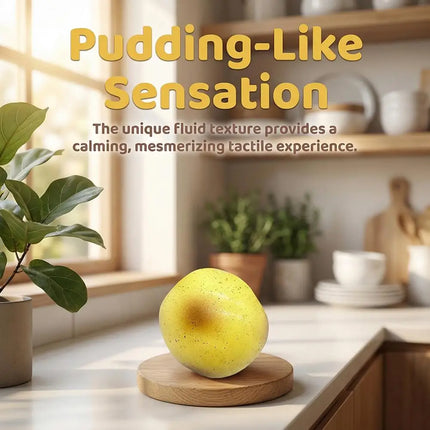 Fluid Potato Squishy Toy Slow Rise Stress Ball, Realistic Fruits Fidget, Decompression Gift For Kids & Adults Anxiety Relief ﻿