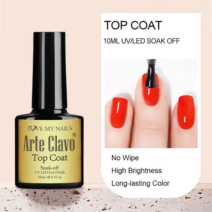 10ML Matte Top Coat Gel Polish Matte Function Gel Semi-Permanent Sealer Varnish Soak Off UV LED Nail Art Functional Gel Supplies