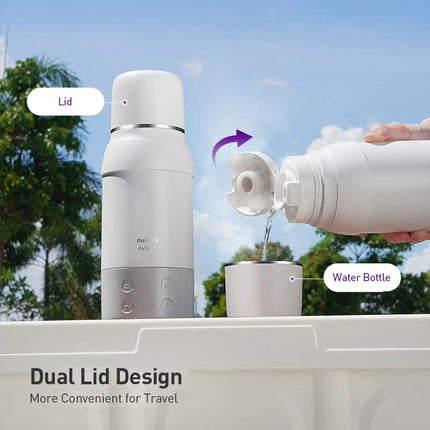 Philips portable breast milk heating cup, 500ML wireless heating cup, electric heating cup, portable boiling water cup
