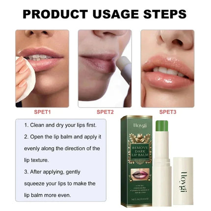 Remove Dark Lip Balm Lighten Melanin Lip Mask Fade Lip Line Brighten Exfoliating Moisturize Dead Skin Repair Lip Care Products