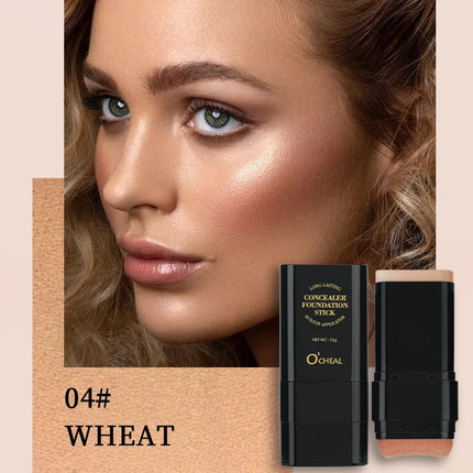 Eraser contour foundation stick moisturizing,light,long-lasting waterproof,breathable concealer natural,docile liquid foundation