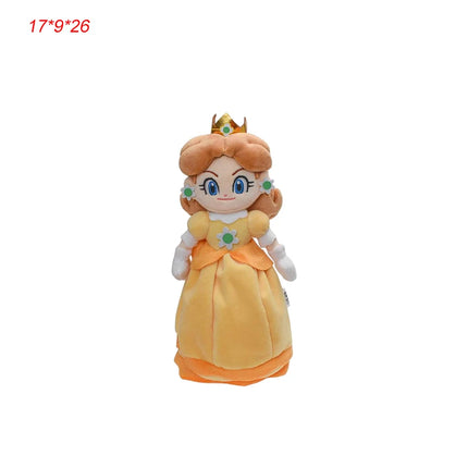 Anime Mario Yoshi Plush Toy Kawaii Princess Daisy Peach  Piranha Plant Mushroom Bowser Flower Boo Stuffed Peluche Dolls