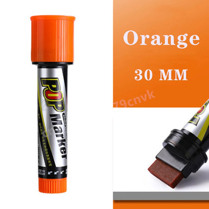 POP Waterproof Paint Permanent Sketch Graffiti Refillable Markers Pen Drawing Poster Manga Office School Art Stationery Supplies