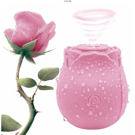 Clit Sucker Vibrator for Women Vagina G-Spot Vibrator Female Masturbator Clitoris Stimulator Adult Goods Rose Sex Toy for Women