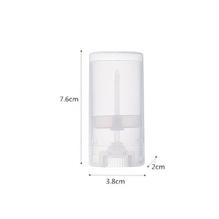 20/30/50Pcs 5ml 15ml Empty Lip Balm Tubes Plastic Black Perfume Deodorant Containers Cosmetic Lipstick Tubes Refillable Bottles