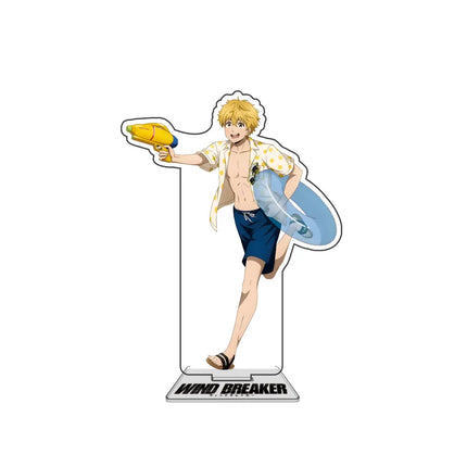 Anime WIND BREAKER Figures Sakura Haruka Suo Hayato 15cm Acrylic Stands Tomiyama Choji Character Model Fashion Decor Gift