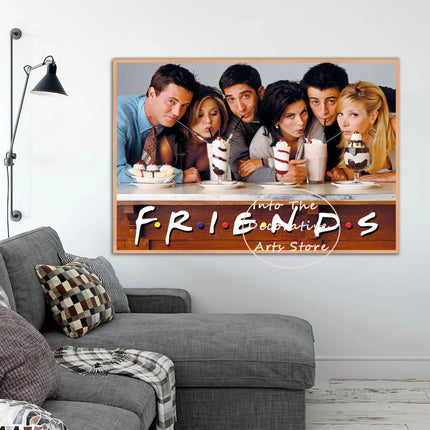 Classic TV Show Friend Canvas Painting Posters and Prints Wall Art Pictures for Living Room Corridor Home Decoration Cuadros