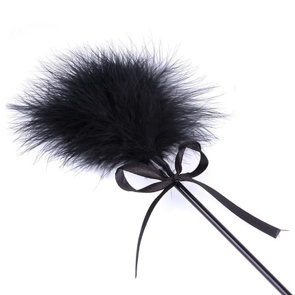 Feather Whip Leather BDSM Spanking Slave SM Master Conquer Temptation Couples Sex Toys Cosplay  Adult Flirting Games