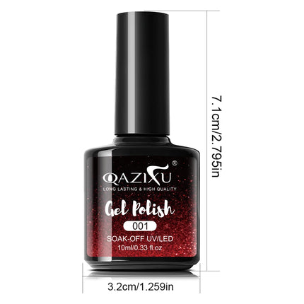 10ml Thermal Gel Nail Polish Temperature Color Changing Gel Polish Semi Permanent Soak Off UV LED Nail Art UV Winter