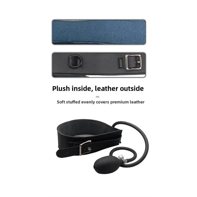 BDSM Punishment Training Inflatable Choker for Adult Inflatable Collar for Couples Sex Game Sadistic Play Toy Sex Toys Shop