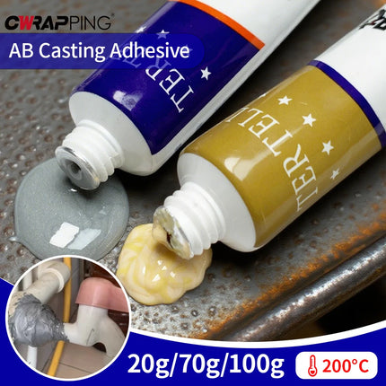 Adhesive Glue High Temperature Sealant Construction Materials for Home Repair Paint Metal Magic AB A Plastic Wood B Strong Glue