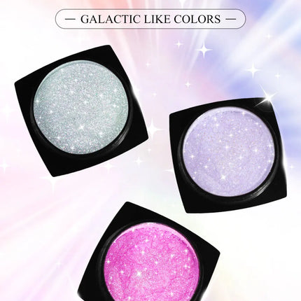 "Chameleon Multichrome Eyeshadow - Color Shifting Pressed Pigment for Metallic & Holographic Makeup"