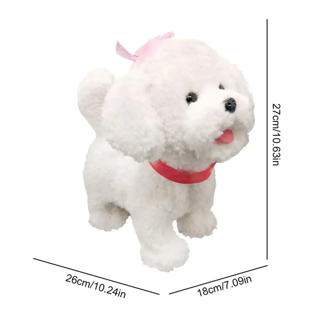 Simulation Electronic PetDog Toy Walking Interactive Dog Plush Doll Toys Touch Sensing Ai Robot Dog With Voice Mimic Gift