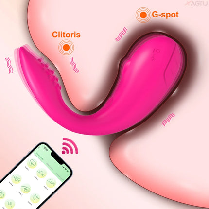APP Control Wearable Vagina Vibrator for Women Vibrating Love Egg Panties Vibrator Female Masturbation Sex Toy for Couples Game