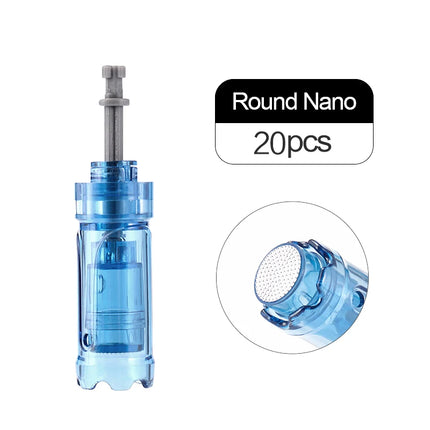 Dr. pen A9 M8S A8S A11 Needle Cartridge 10/20/40 pcs 12 Pin 18 Pin 24 Pin 36 Pin 42 Pin 3D 5D Round Nano Needle length 0.25 mm