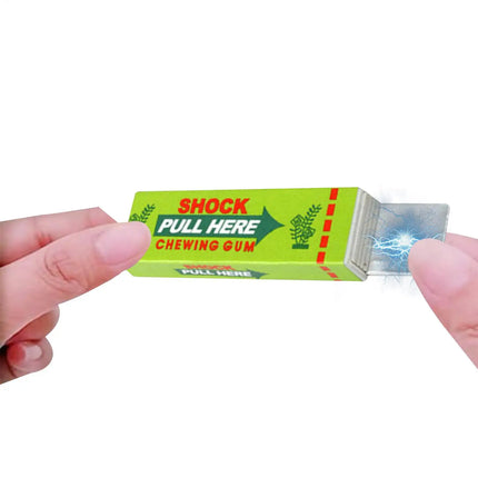 Electric Shock Chewing Gum and Magic Prank Toy for Street Jokes Chewing Gum Prank Toy Gift Gadget Prank Shocking Toy
