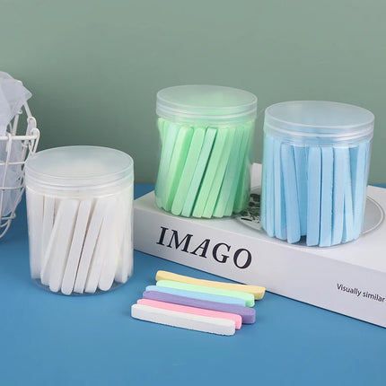 50pcs Compressed Face Wash Wash Face Sponge Clean Face Disposable Powder Puff Face Cleansing Cotton Pad Cleansing Beauty Strip