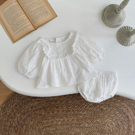 Baby Clothes Newborn Bubble Romper New long Sleeve Newborn Baby Girls SumRompers Soft 1-18 Months  Jumpsuit Bodysuit