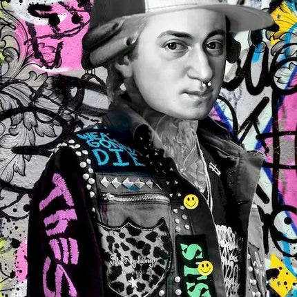Graffiti Pop Artwork Famous Portrait Canvas Painting Posters Street Wall Art Picture for Living Room Home Decoration