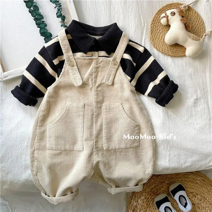 2026 Spring Autumn Children's Sweater Striped Boys And Girls Casual Sweater Baby Children's Long-sleeved Clothing Sweater