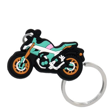1PCS Cool Motorcycle Keychain Hot Sale Motorbike Keyring for Men Boys Car Key Accessories Glove Helmet Friends Key Holder Gifts