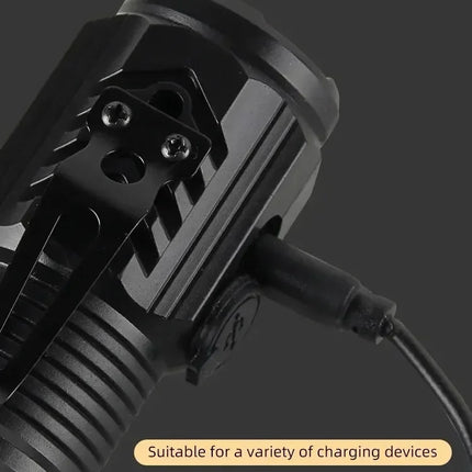 Portable Mini LED Handheld Flashlight Powerful Fingertip Torch Outdoor Waterproof Hiking Camping Flash Light with Pen Clip