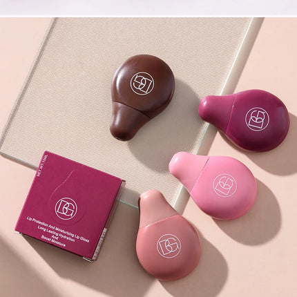 BEAUTY GLAZED 4Color Lipgloss Lip Oil Teens Moisturizing Lipstick Lip Balm High Shine And Lip Gloss Long-Lasting Dry Lip Care
