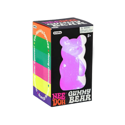 Needoh Bear Squishy Fidget Toy Stress & Anxiety Relief Helps Improve Focus Perfect for Birthday Gifts & Desk Decor