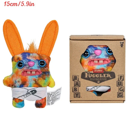 Fuggler Plush Toys Funny Ugly Monster Baby Fugguler Series Rabbit Stuffed Fuggs Animals Peluche Cute Dolls Birthday Gifts 8-9CM