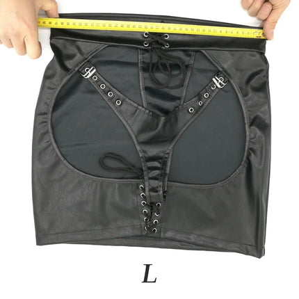 XXOO Fetish Couples Flirting Roleplay Kit Women Spanking Skirt Adult Games Sex Bondage Exposed Butt Skirt Temptation Cosplay