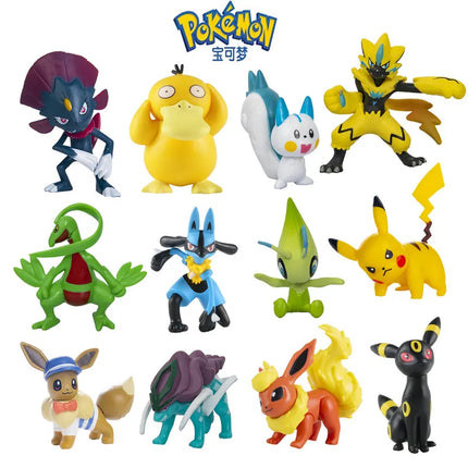 Pokemon Anime Figures Mewtwo Gengar Pikachu Eevee Dragon Cosplay Collection Action Figures Model Toy Birthday Gifts Buy in bulk