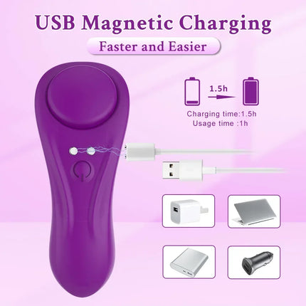 Remote Control Wearable Panty Clitoral Magnetic Vibrators for Women Clitoris Stimulator Vagina Massager Adult Female Sex Toys