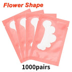 1000pair Flower pink / China Mainland