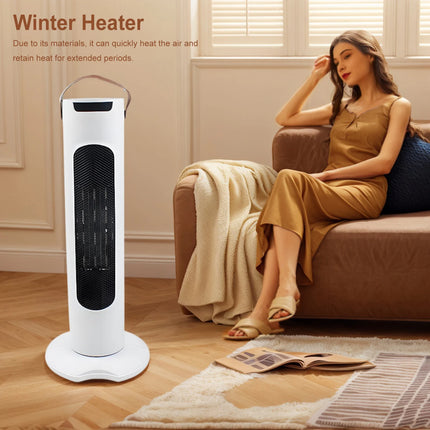 2000W Ceramic Heater with Digital Display Space Heater Fast Heating Portable Heater for Indoor Use Bedroom Home Office