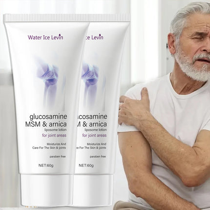 Glucosamine MSM & Arnica Joint Cream Liposome Lotion - Moisturizes, Nourishes & Protects Skin & Joints, Paraben-Free Formula.