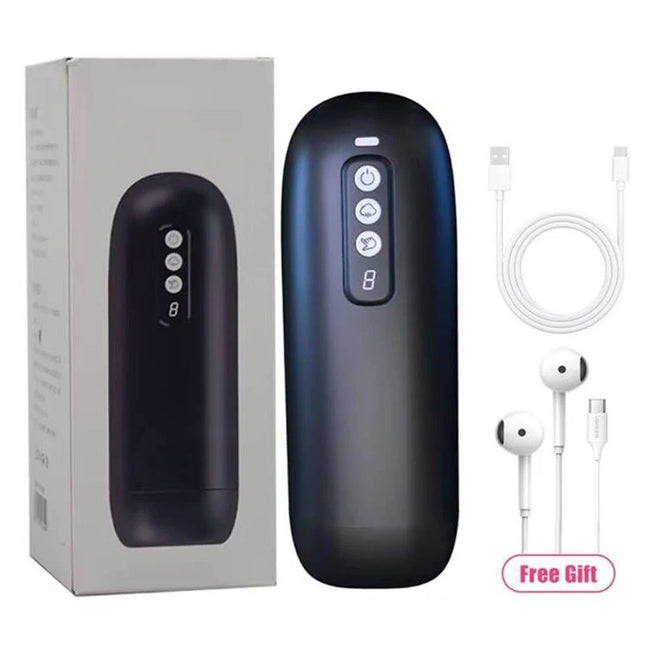 Automatic Masturbator for Men Penis Blowjob Sucking Vibrator Machine Vagina Pocket Pussy Male Masturbation Cup Sex Toy for Adult