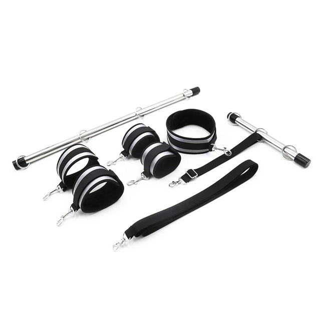High quality Stainless Steel Adult Games Handcuffs Collar Bdsm Bondage Fetish Flirting Sex Toys For Couples Erotic SM Products